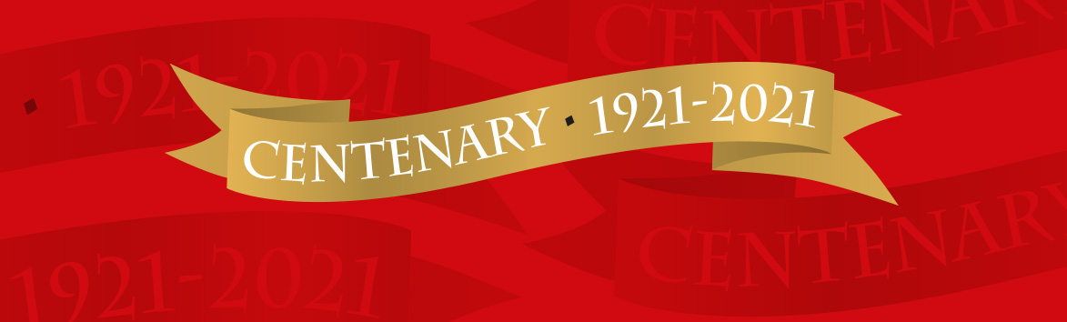 Centenary banner